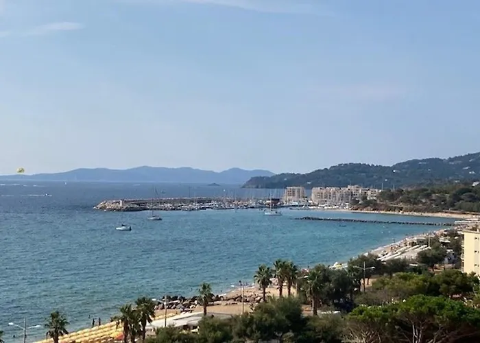 Studio 8Eme Etage Vue Mer Le Lavandou - Fr-1-308-160 Apartman *